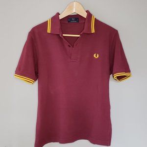 FRED PERRY Men's Short Sleeve Polo T-shirt - M